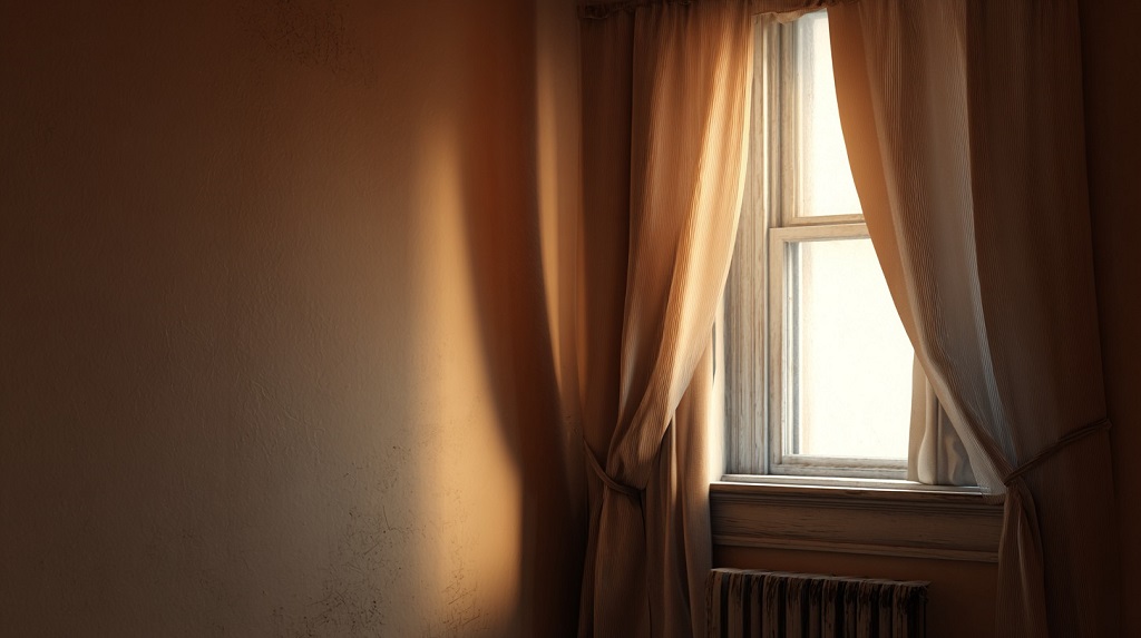 Closed windows and heavy curtains can restrict airflow, contributing to elevated indoor CO₂ levels over time